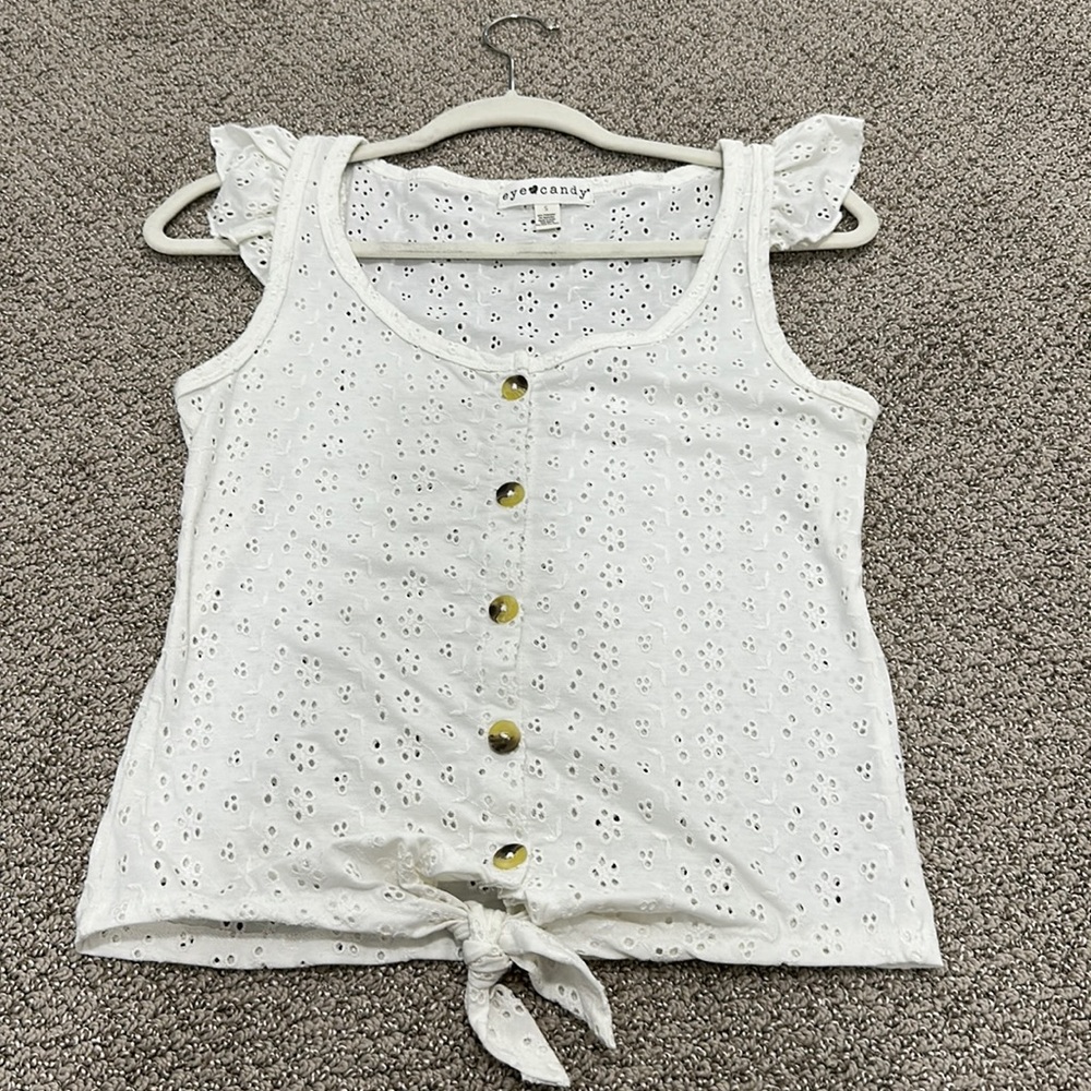 Eye Candy - size small women’s tank top.